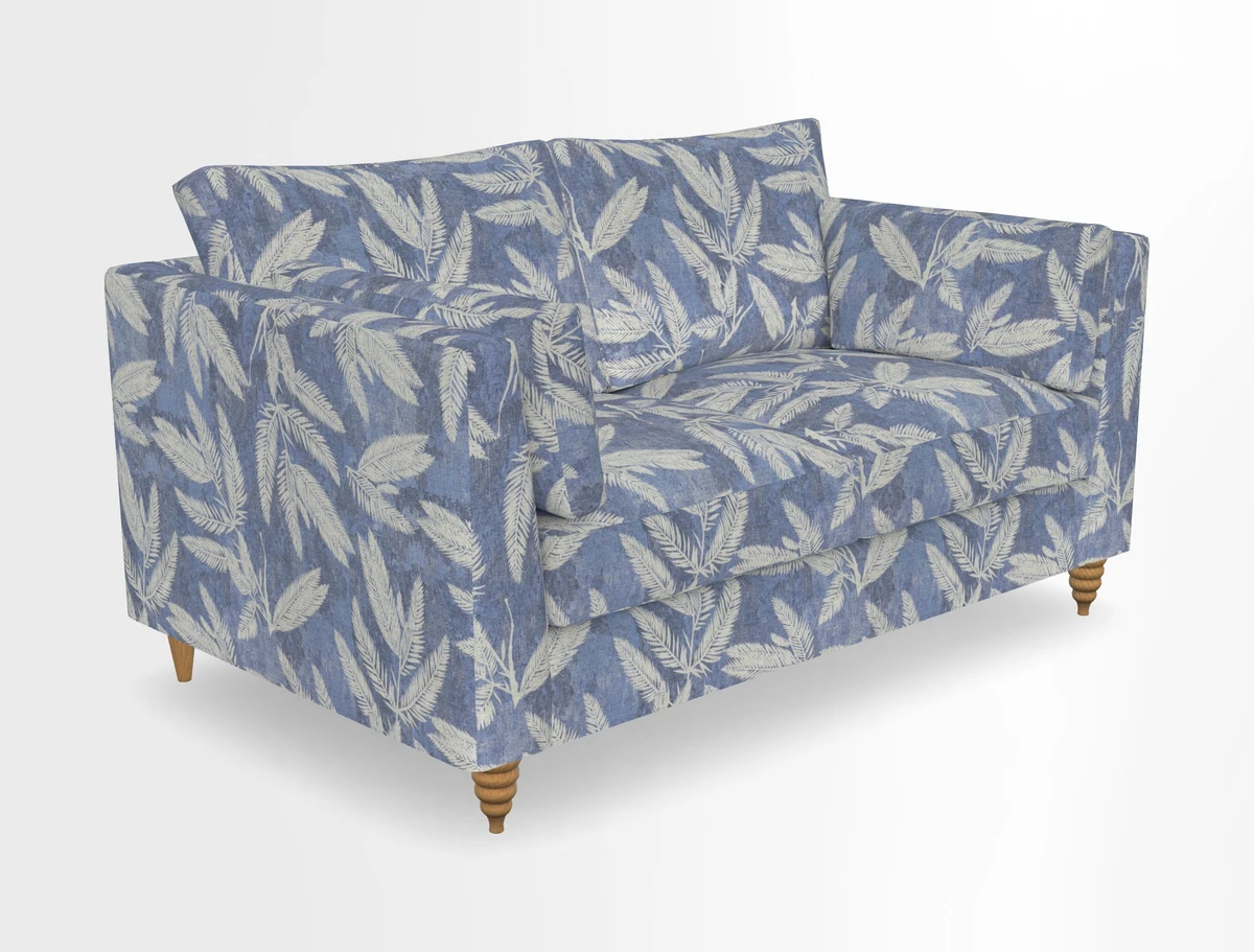 Saltdean 2 seater sofa in Covertex Lombardia Bianco