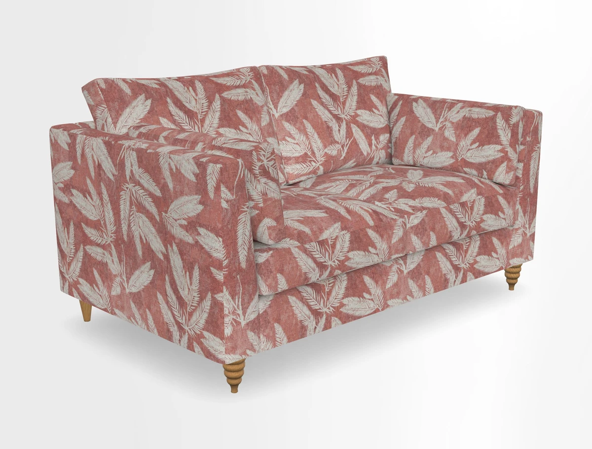 Saltdean 2 seater sofa in Covertex Lombardia Bianco