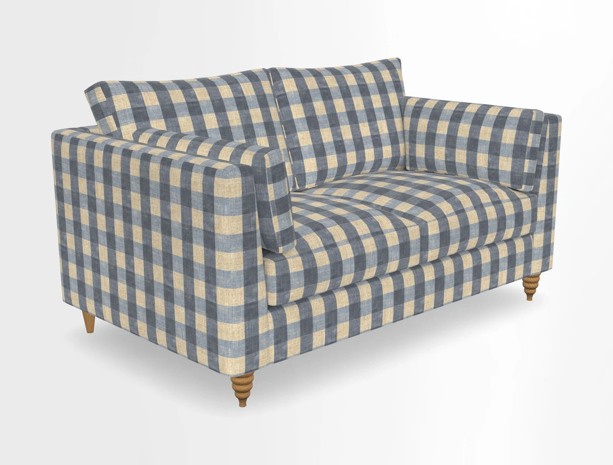 Saltdean 2 seater sofa in Covertex Lombardia Bianco