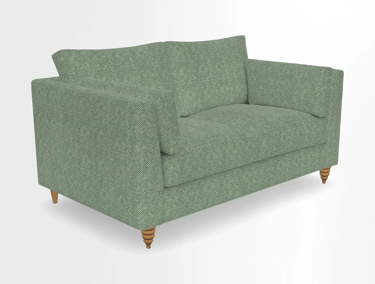 Saltdean 2 seater sofa in Covertex Lombardia Bianco