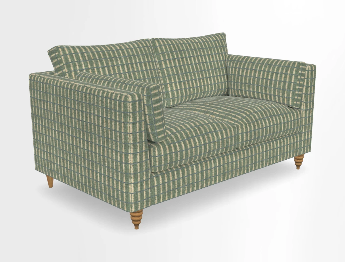 Saltdean 2 seater sofa in Covertex Lombardia Bianco