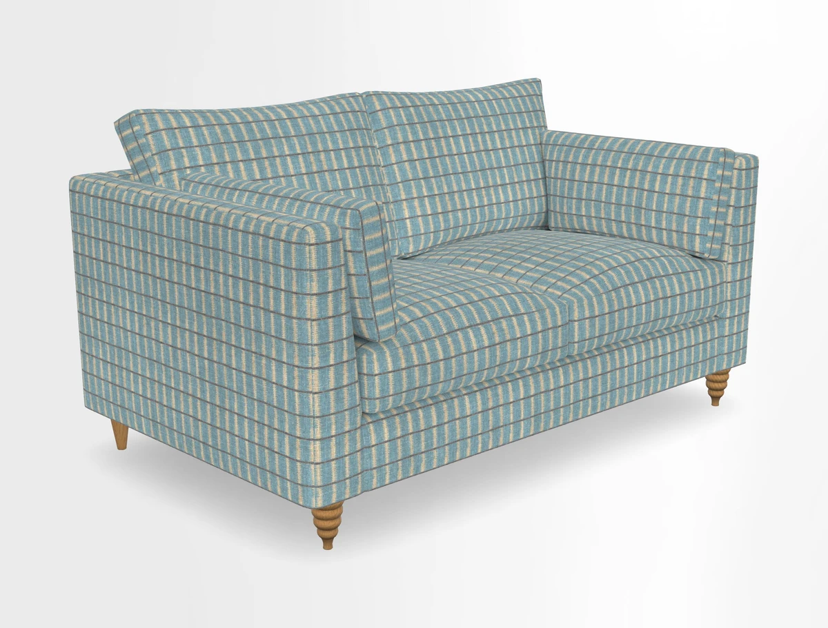 Saltdean 2 seater sofa in Covertex Lombardia Bianco