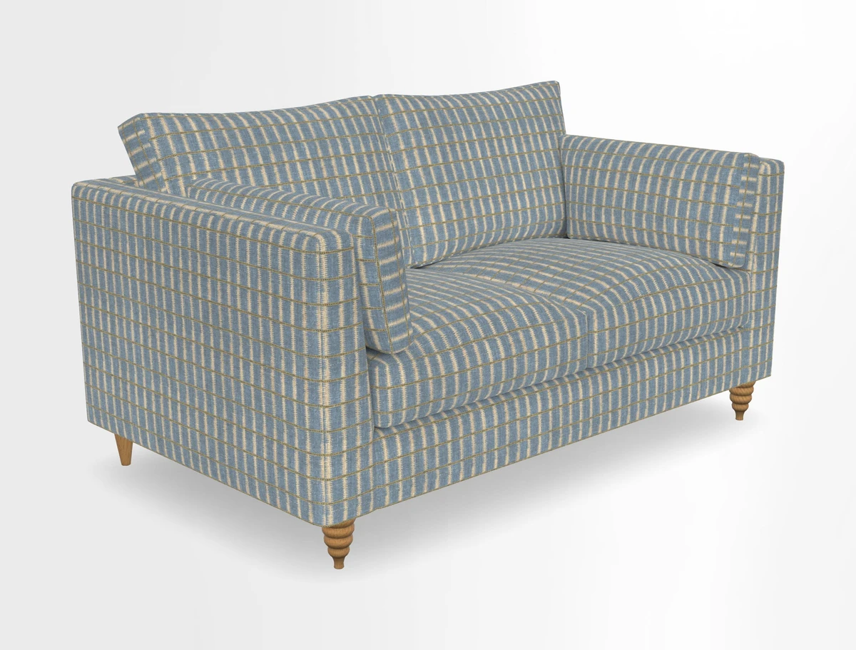 Saltdean 2 seater sofa in Covertex Lombardia Bianco
