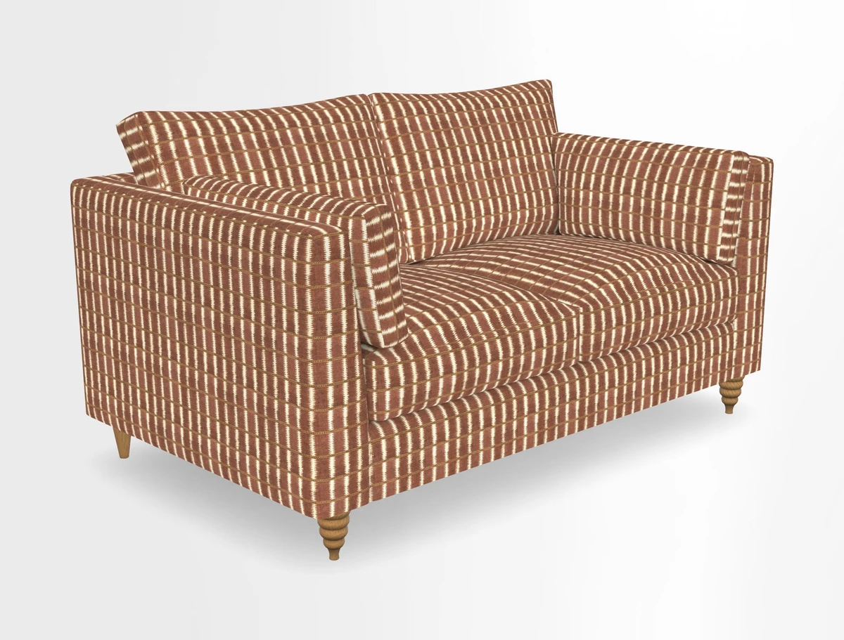 Saltdean 2 seater sofa in Covertex Lombardia Bianco