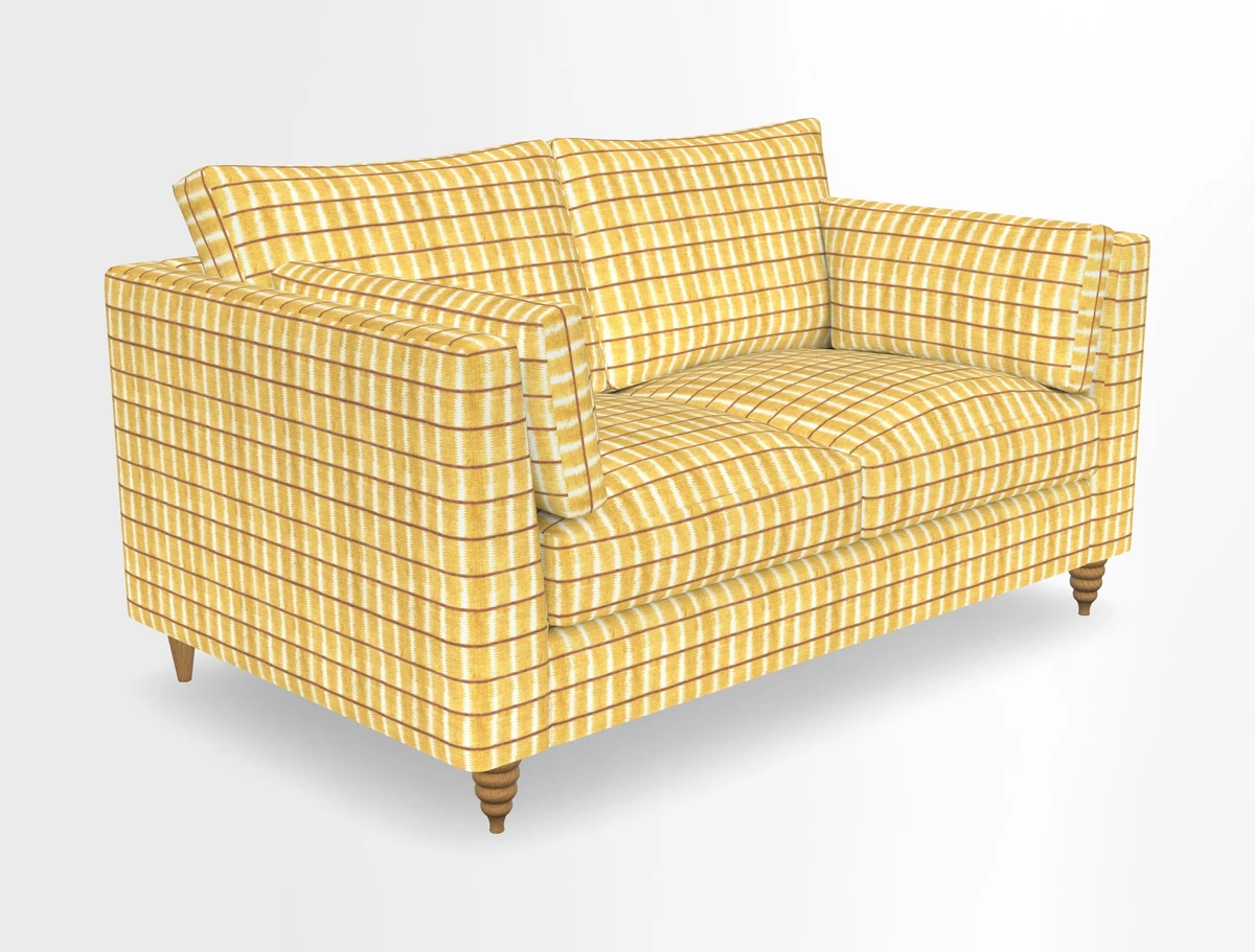 Saltdean 2 seater sofa in Covertex Lombardia Bianco