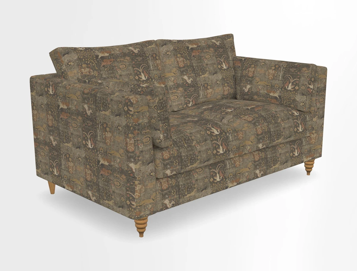Saltdean 2 seater sofa in Covertex Lombardia Bianco
