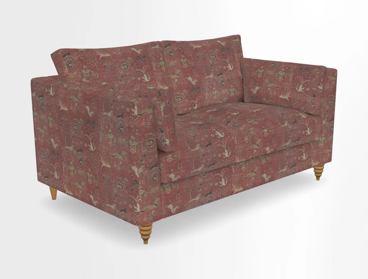 Saltdean 2 seater sofa in Covertex Lombardia Bianco