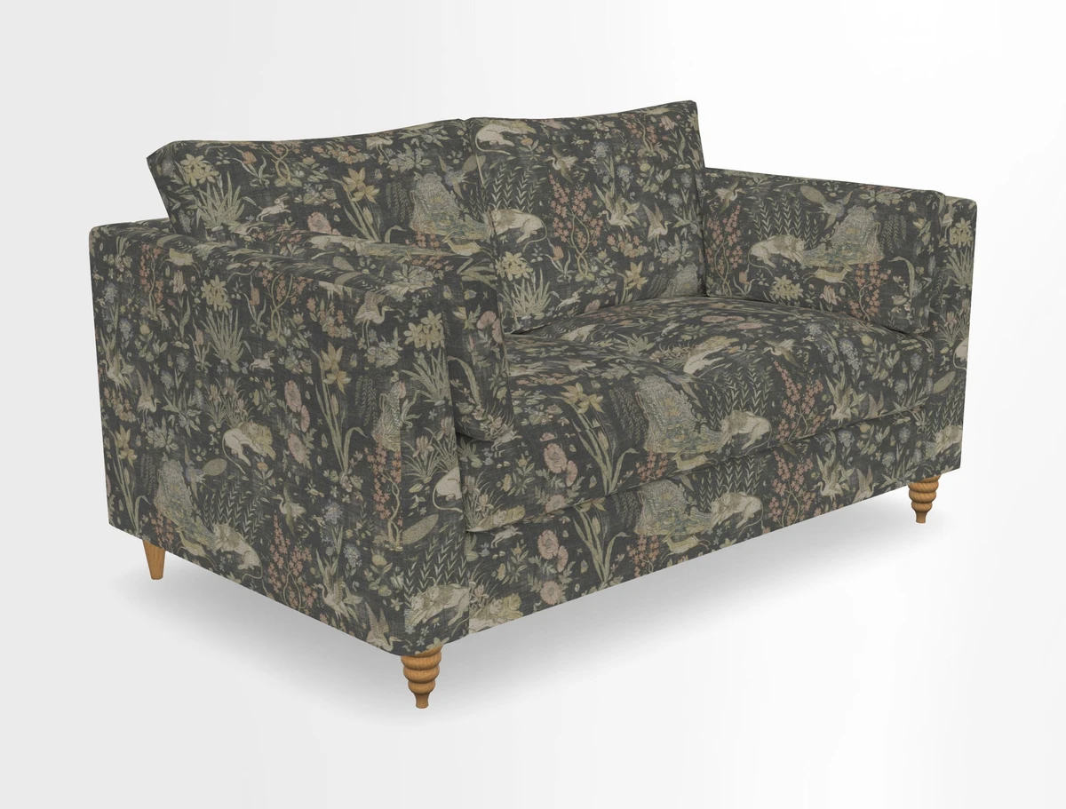 Saltdean 2 seater sofa in Covertex Lombardia Bianco