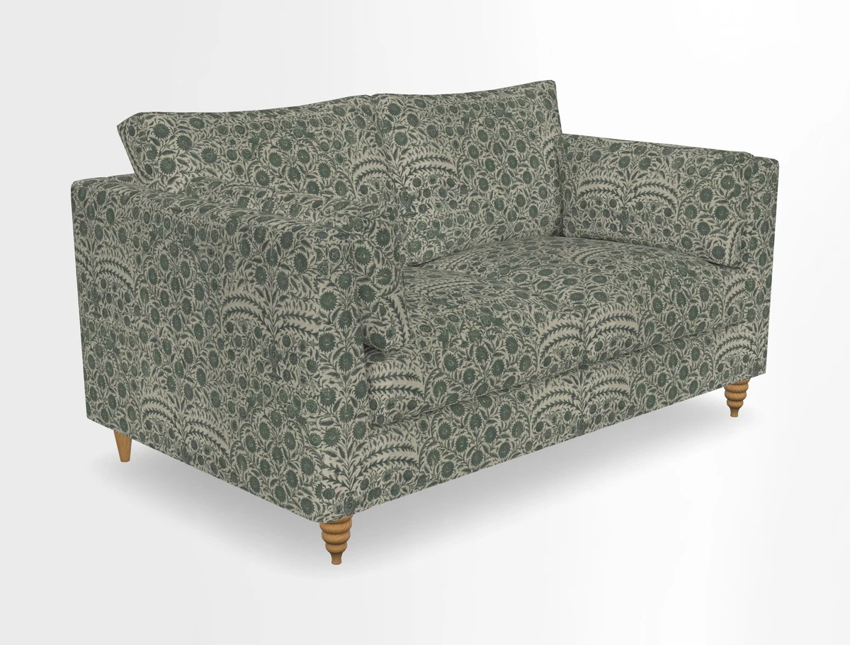 Saltdean 2 seater sofa in Covertex Lombardia Bianco