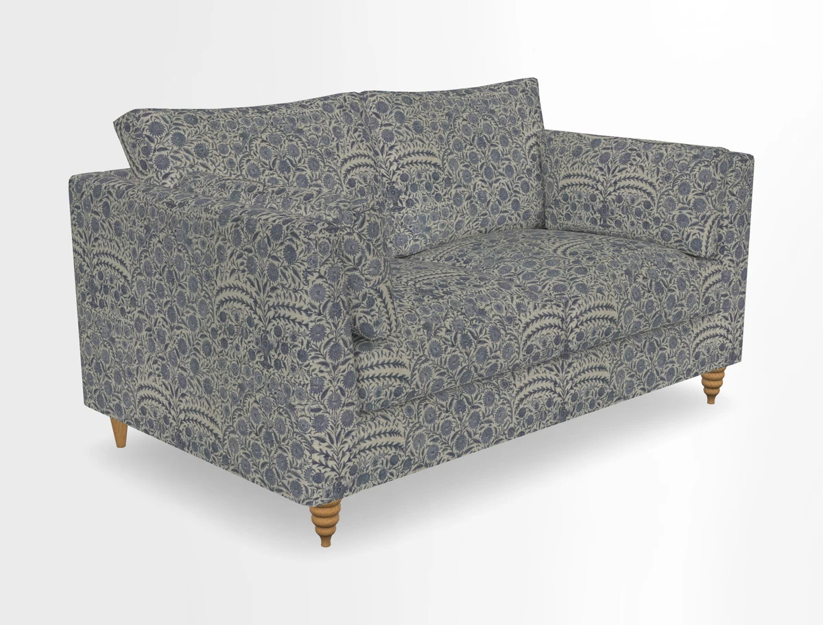 Saltdean 2 seater sofa in Covertex Lombardia Bianco
