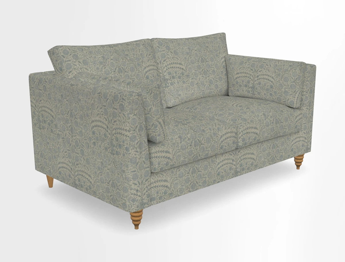 Saltdean 2 seater sofa in Covertex Lombardia Bianco