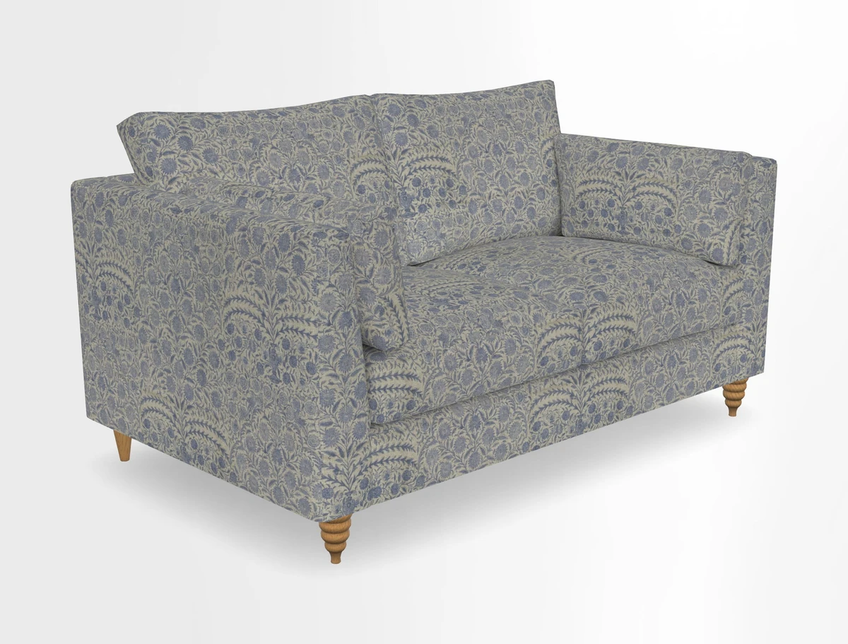 Saltdean 2 seater sofa in Covertex Lombardia Bianco