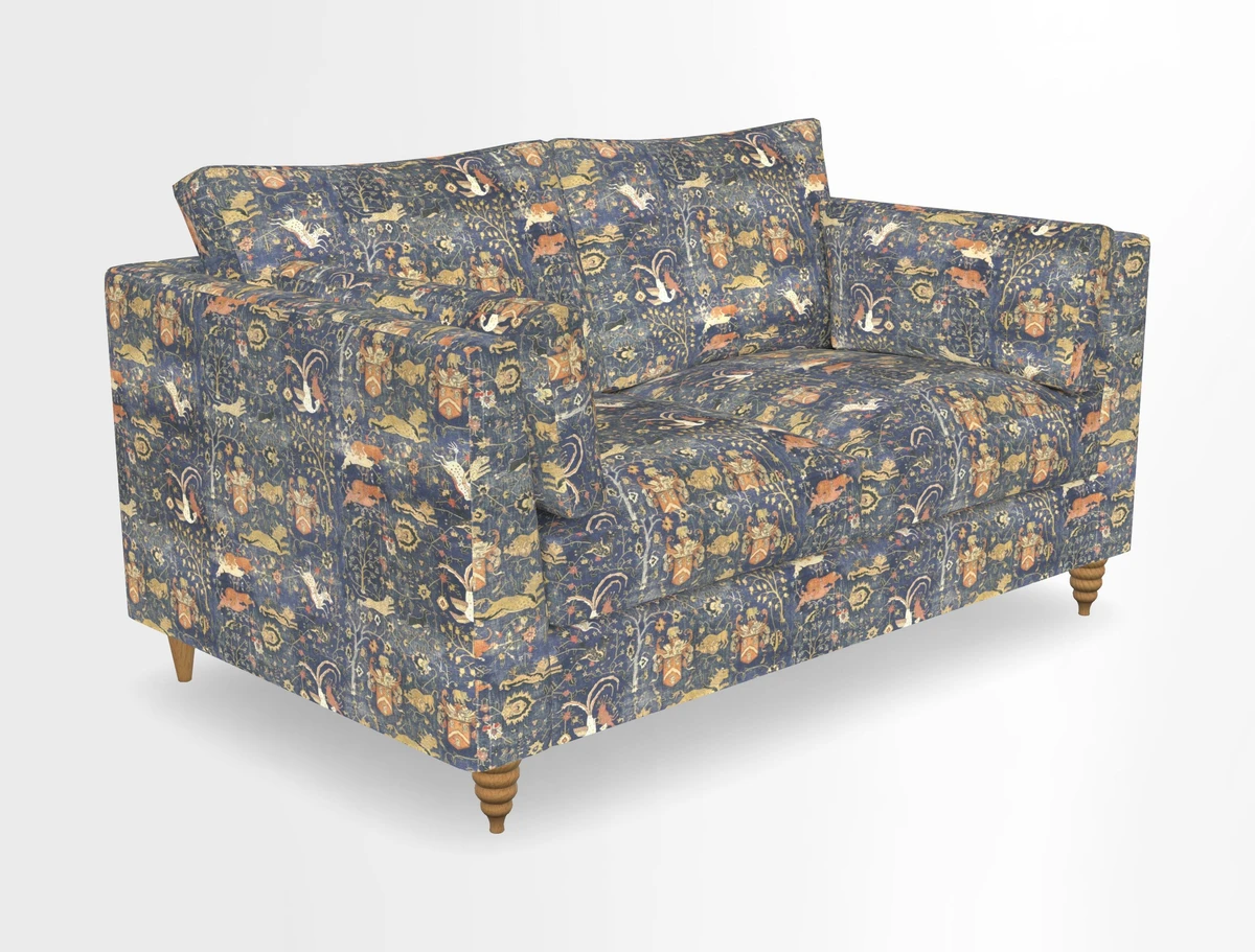 Saltdean 2 seater sofa in Covertex Lombardia Bianco