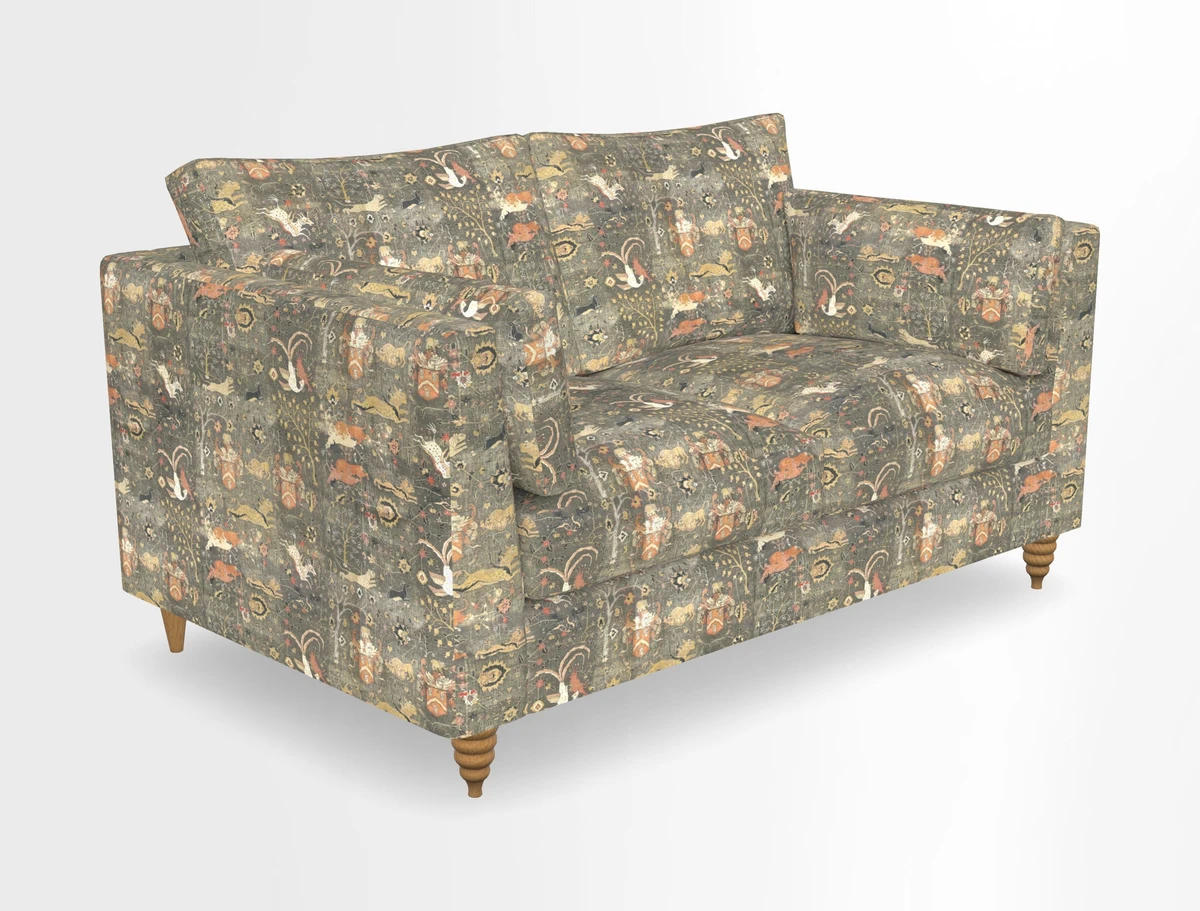 Saltdean 2 seater sofa in Covertex Lombardia Bianco