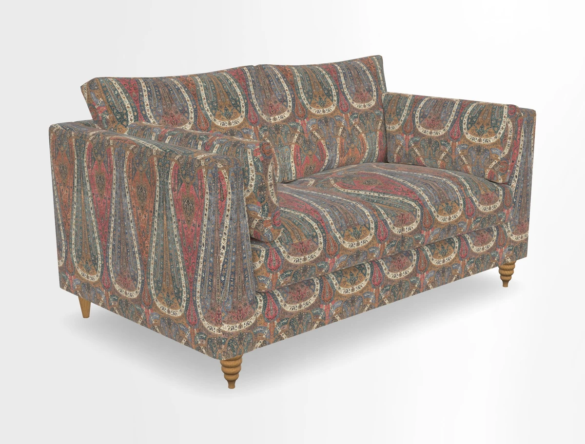 Saltdean 2 seater sofa in Covertex Lombardia Bianco