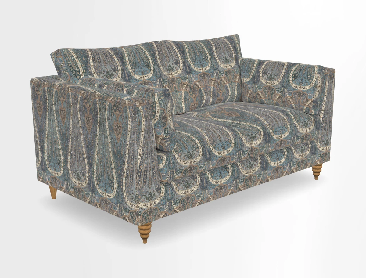Saltdean 2 seater sofa in Covertex Lombardia Bianco