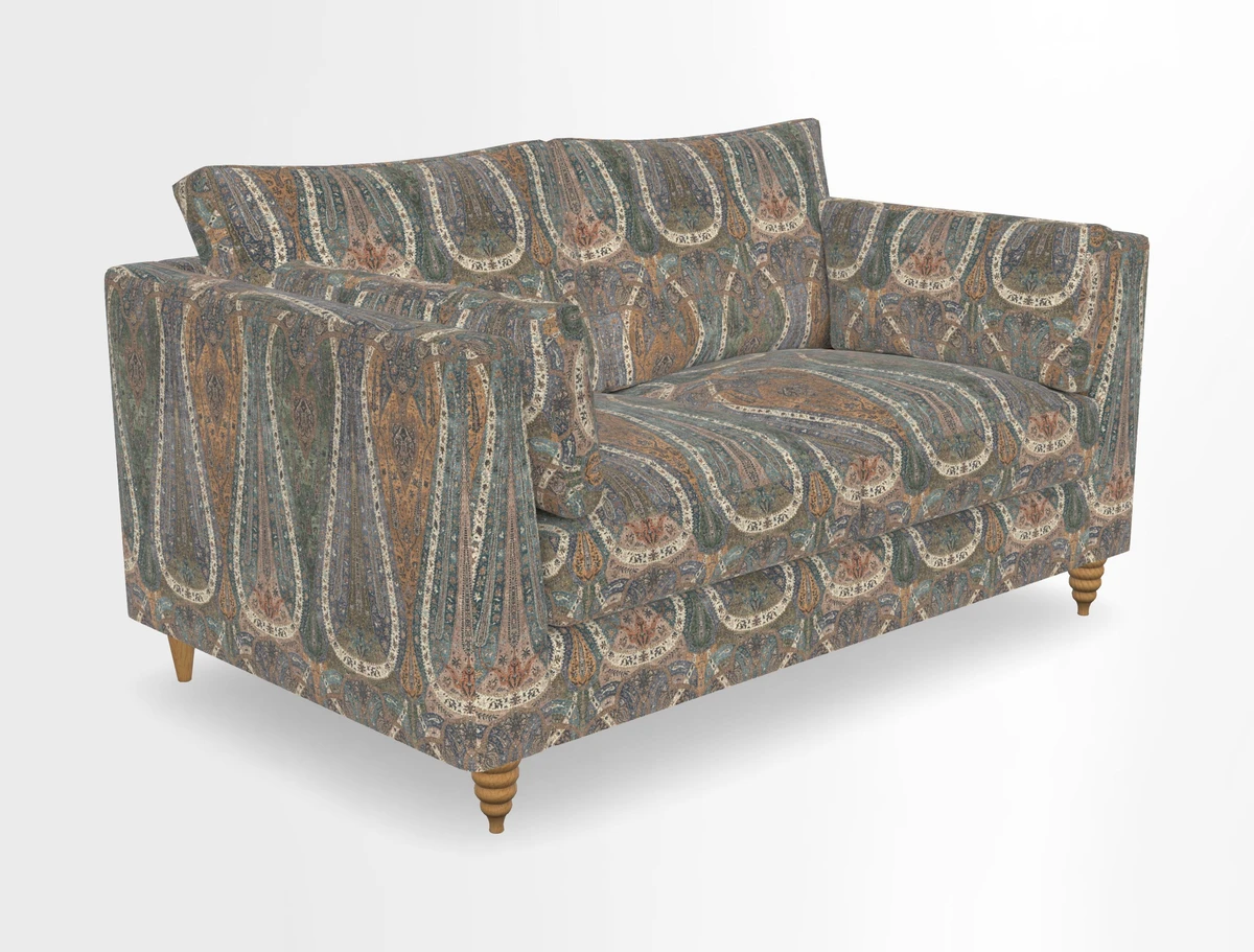 Saltdean 2 seater sofa in Covertex Lombardia Bianco