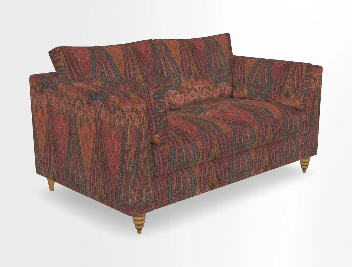 Saltdean 2 seater sofa in Covertex Lombardia Bianco