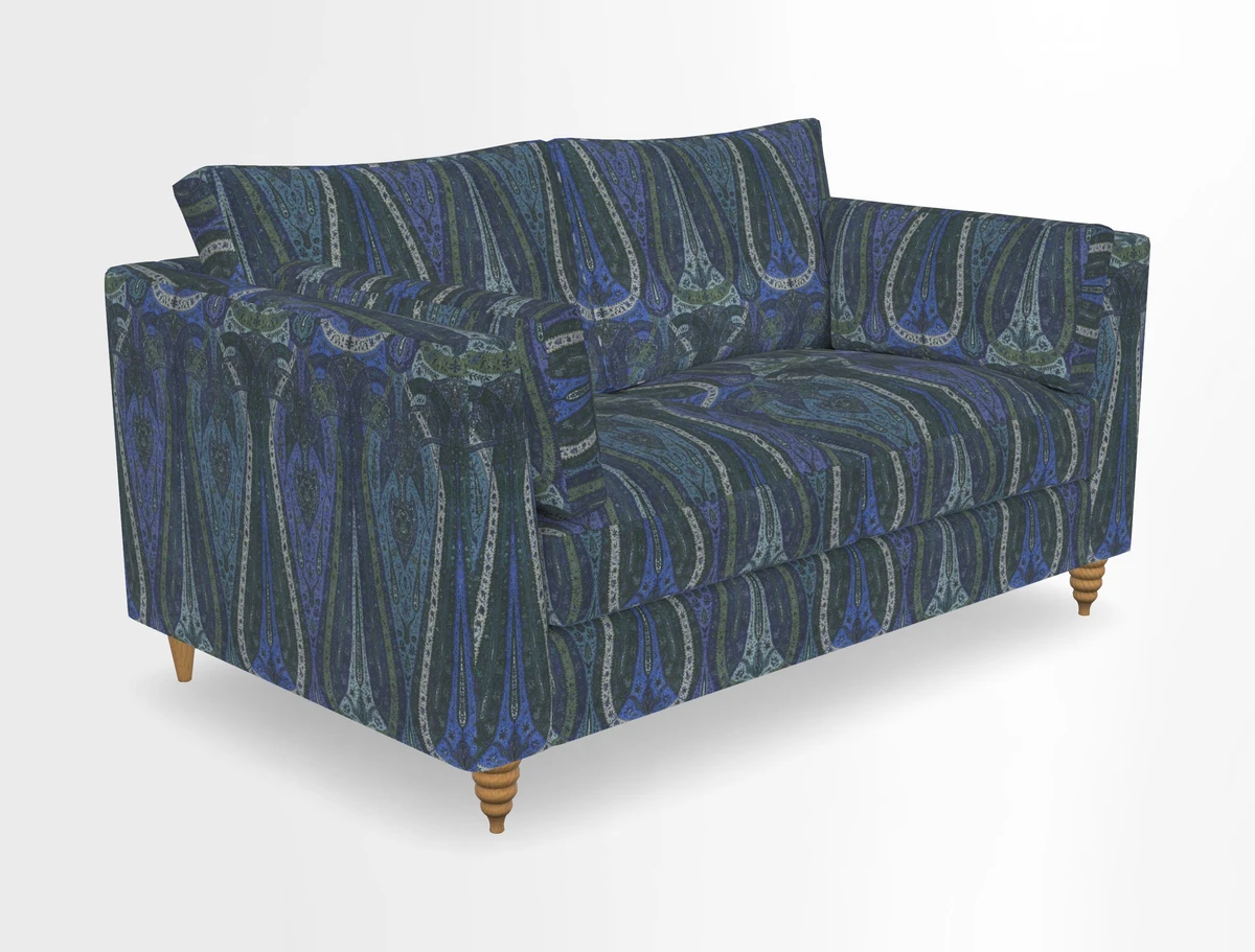 Saltdean 2 seater sofa in Covertex Lombardia Bianco