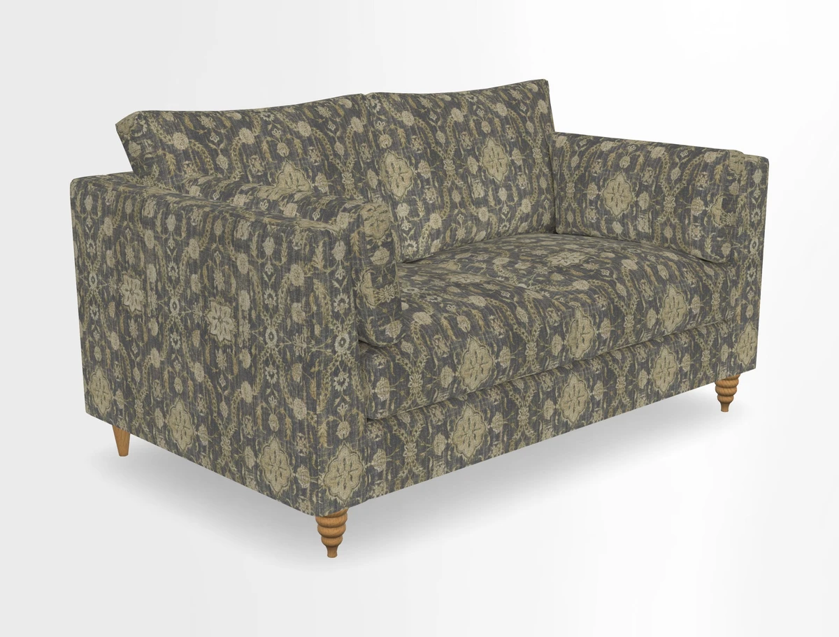 Saltdean 2 seater sofa in Covertex Lombardia Bianco