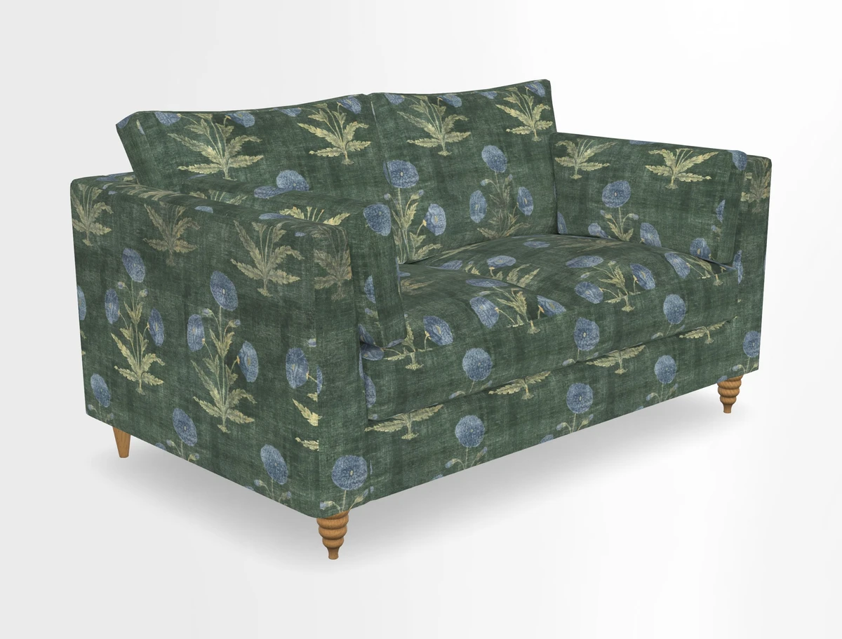 Saltdean 2 seater sofa in Covertex Lombardia Bianco