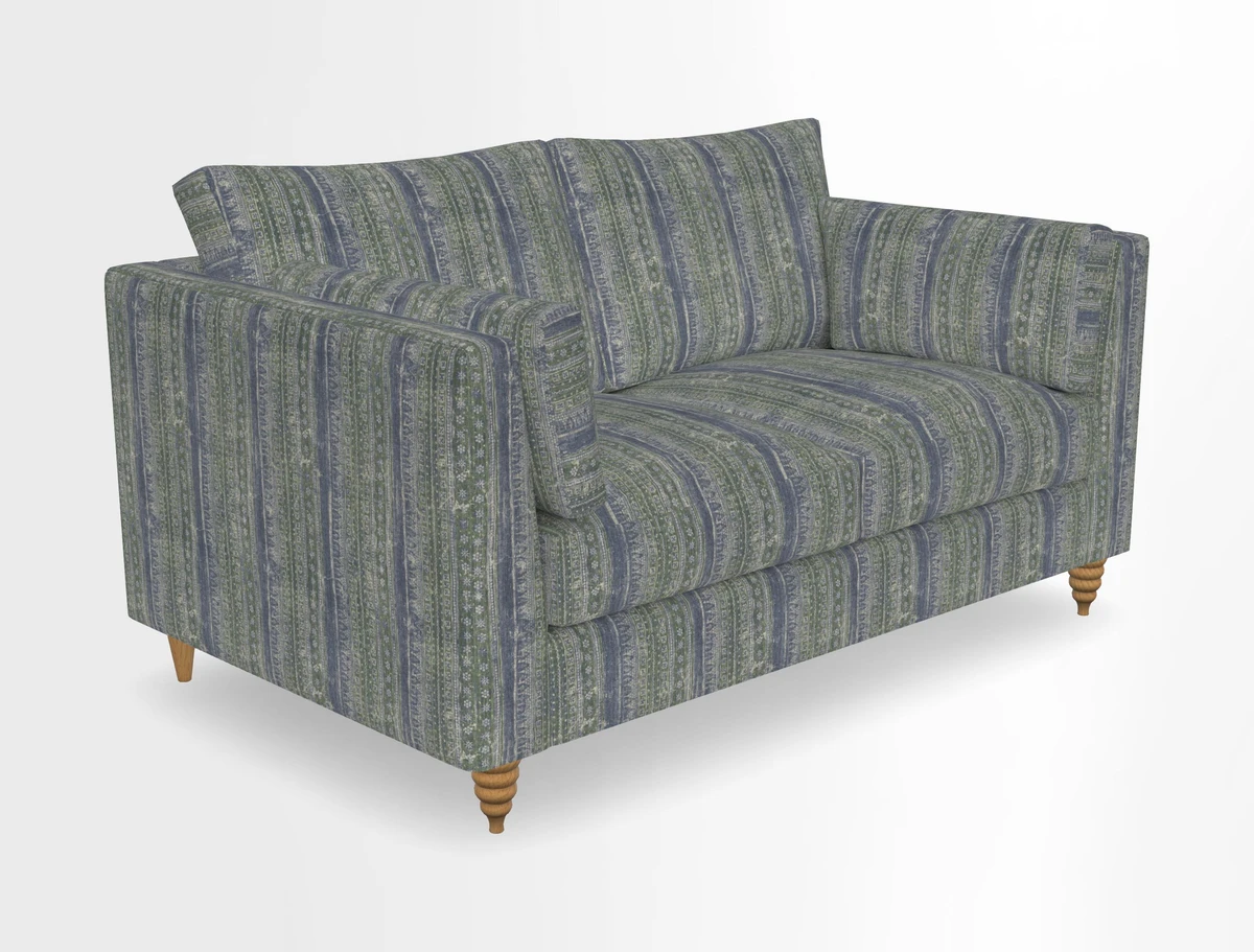 Saltdean 2 seater sofa in Covertex Lombardia Bianco