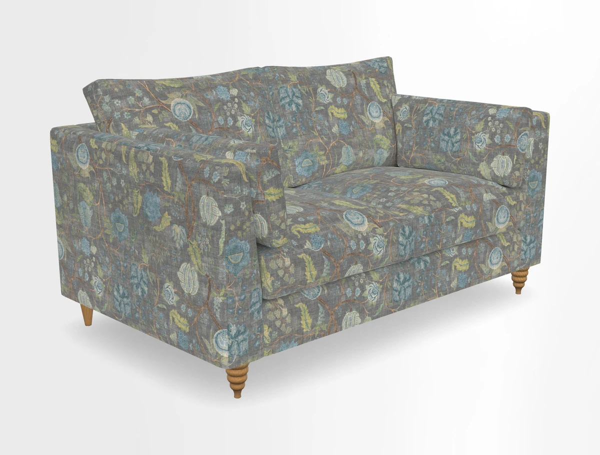 Saltdean 2 seater sofa in Covertex Lombardia Bianco