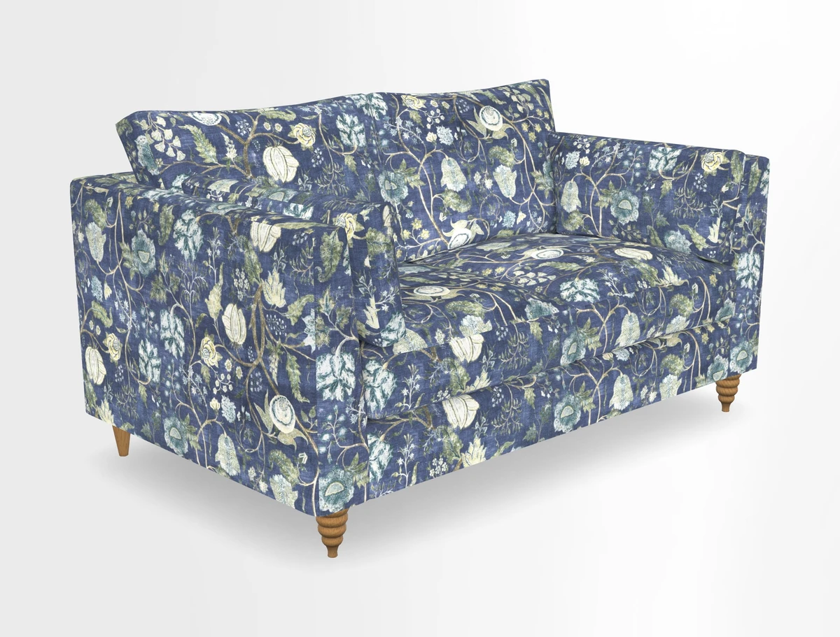 Saltdean 2 seater sofa in Covertex Lombardia Bianco