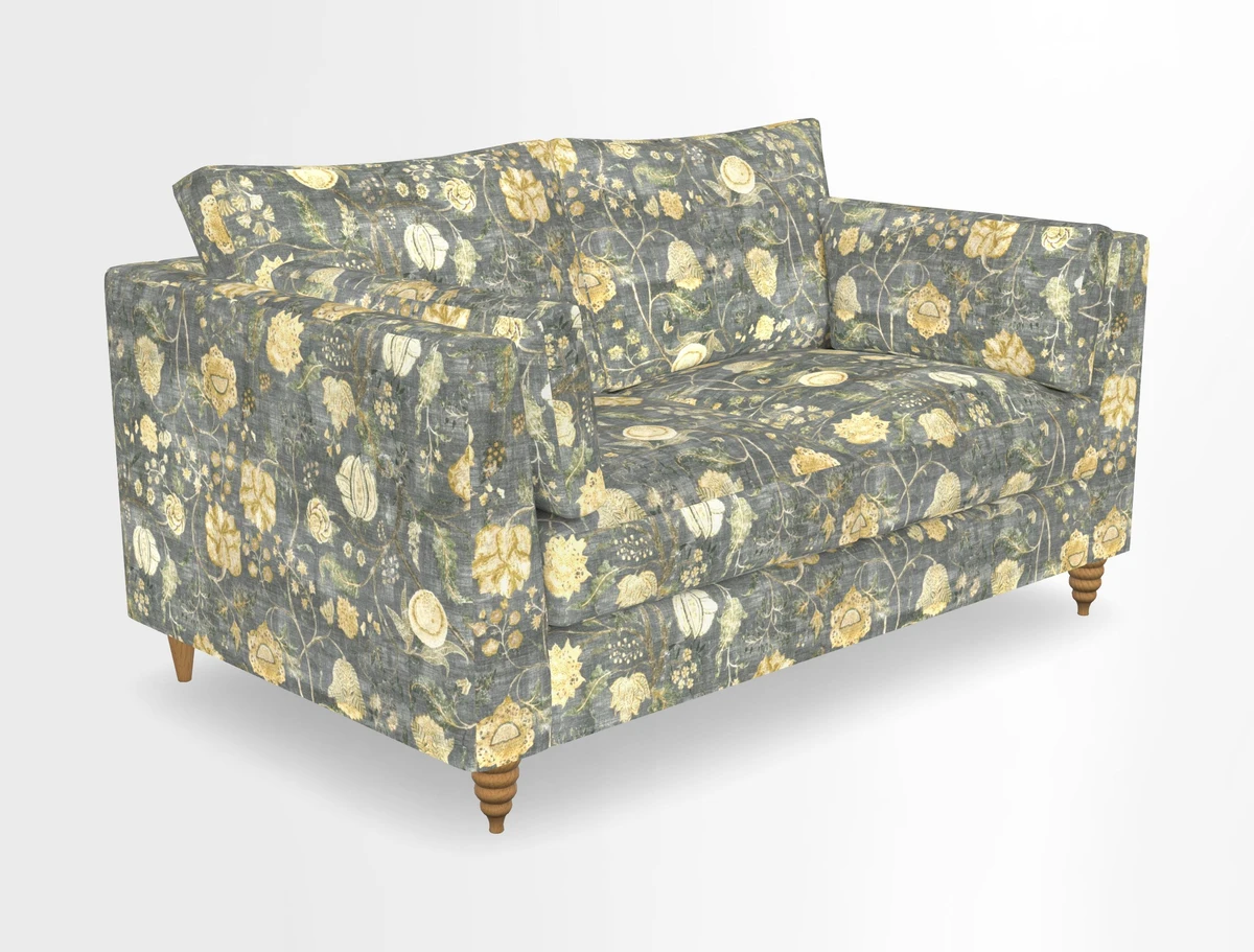 Saltdean 2 seater sofa in Covertex Lombardia Bianco