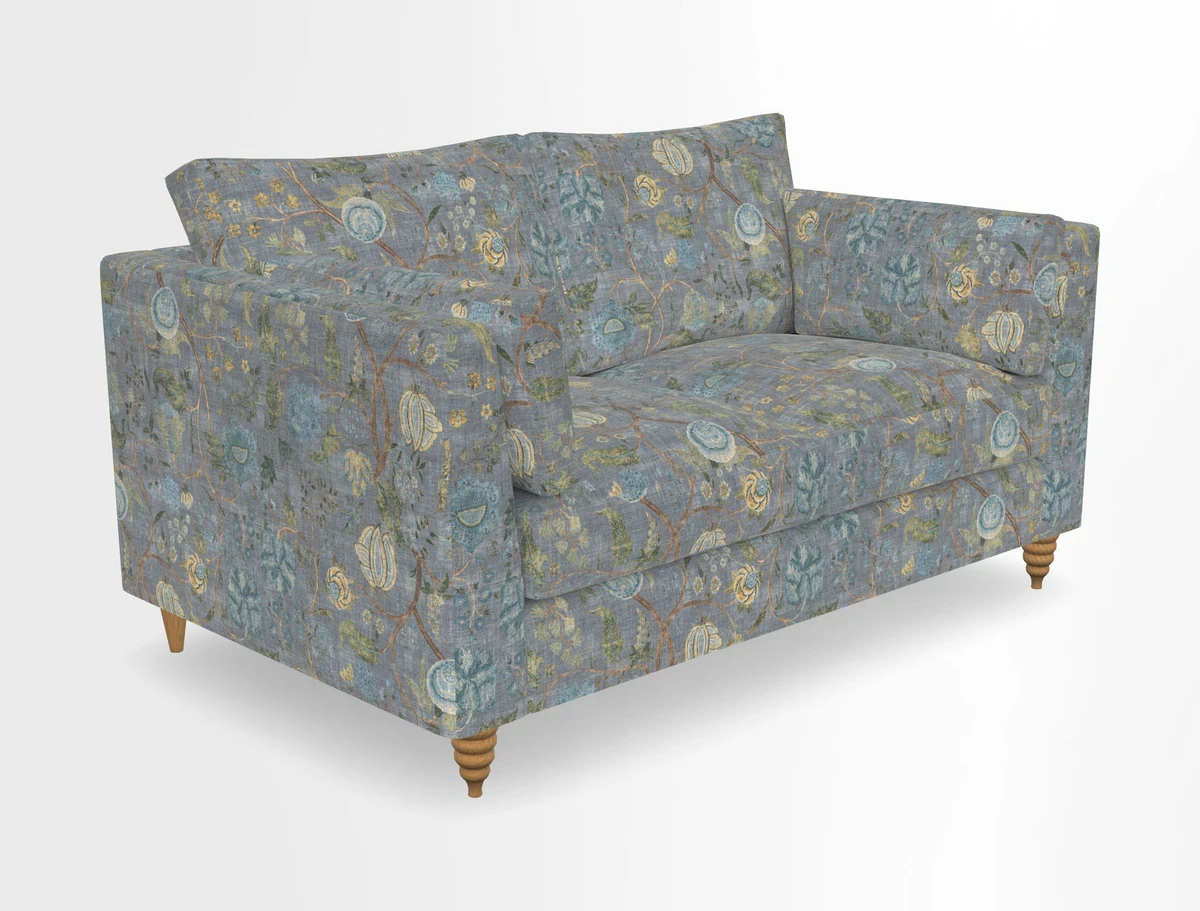 Saltdean 2 seater sofa in Covertex Lombardia Bianco