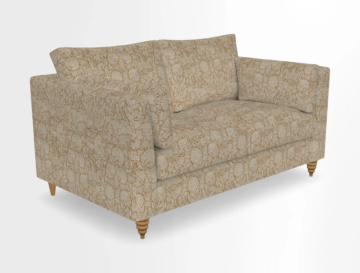 Saltdean 2 seater sofa in Covertex Lombardia Bianco