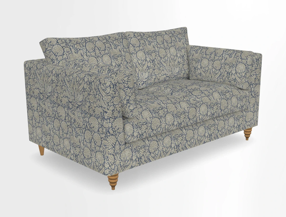 Saltdean 2 seater sofa in Covertex Lombardia Bianco