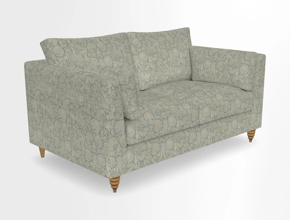 Saltdean 2 seater sofa in Covertex Lombardia Bianco