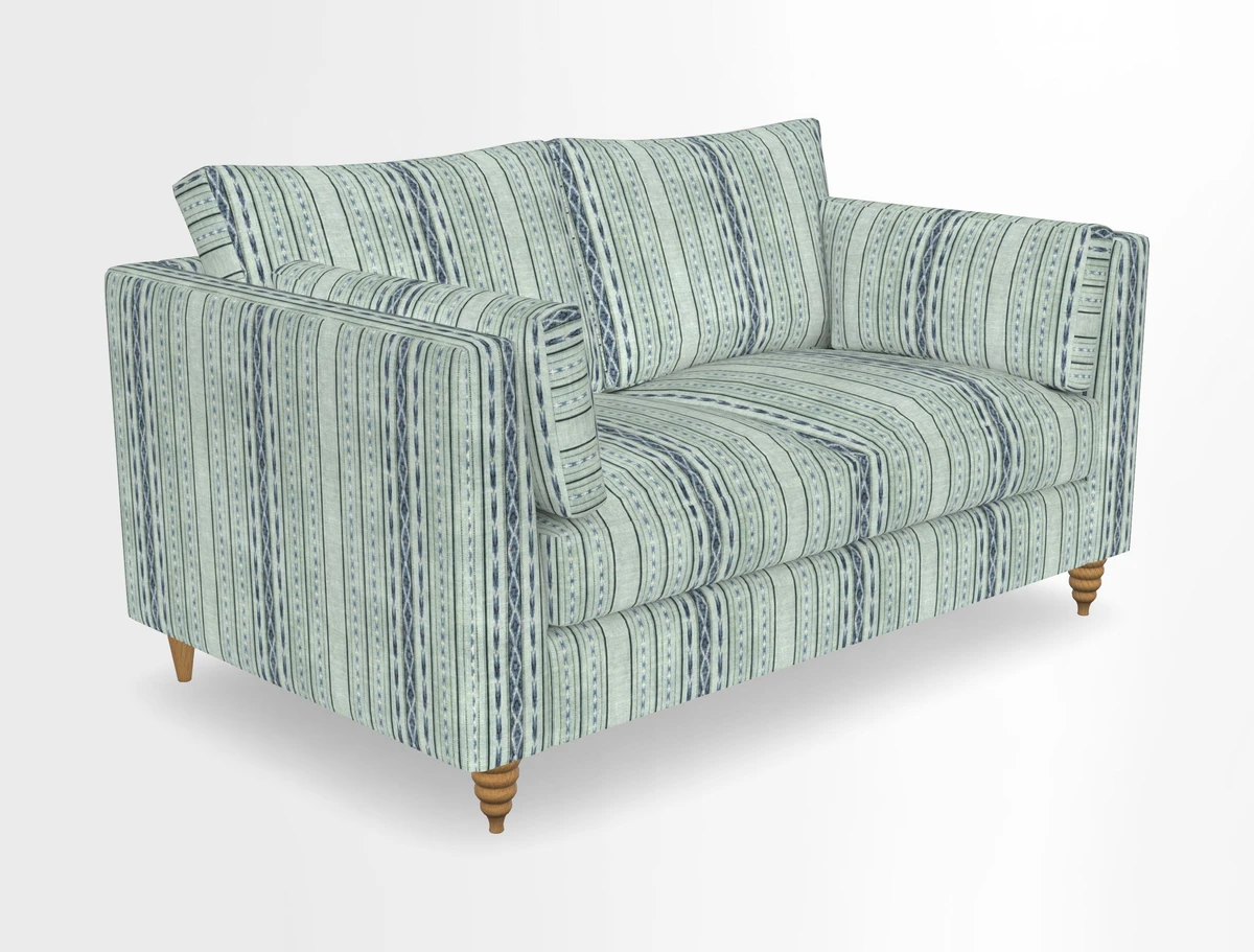 Saltdean 2 seater sofa in Covertex Lombardia Bianco