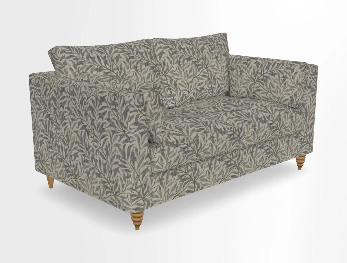 Saltdean 2 seater sofa in Covertex Lombardia Bianco