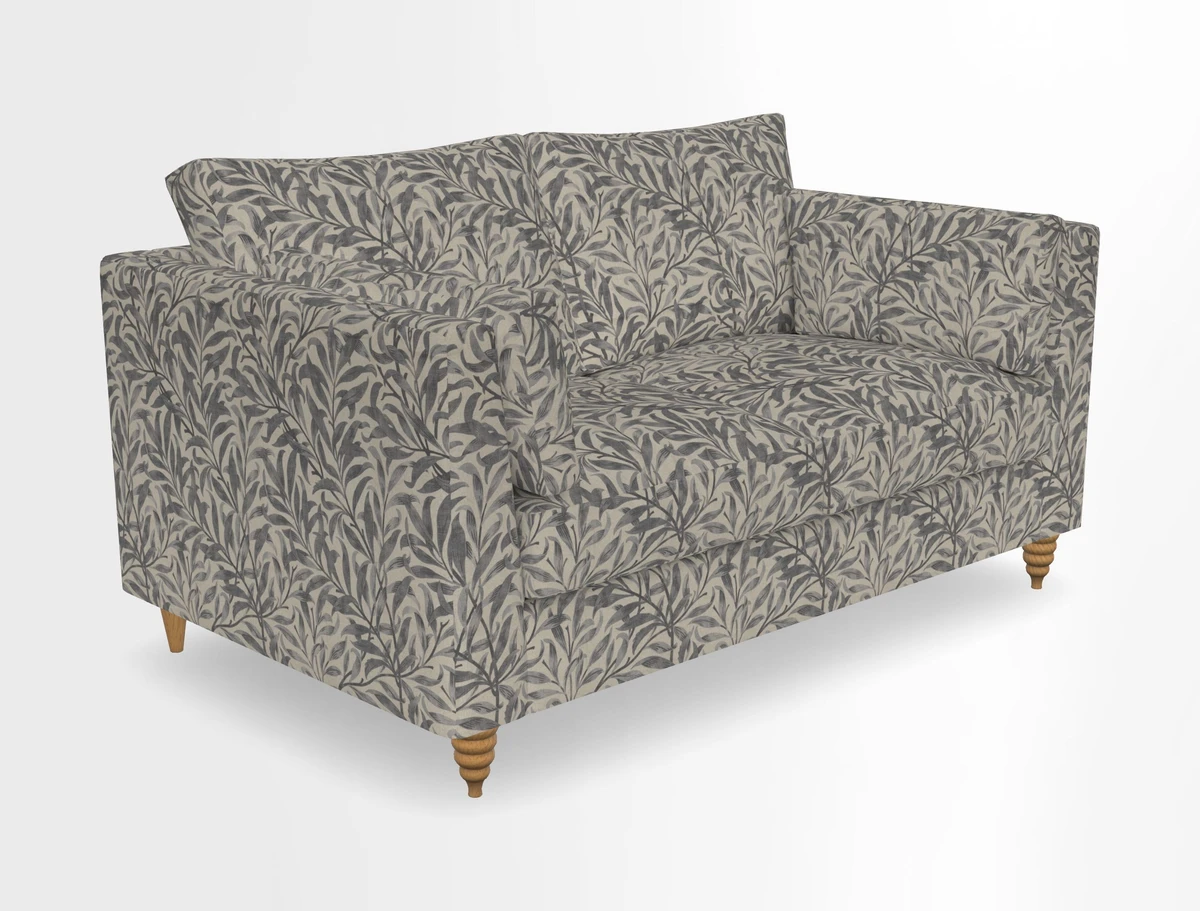 Saltdean 2 seater sofa in Covertex Lombardia Bianco
