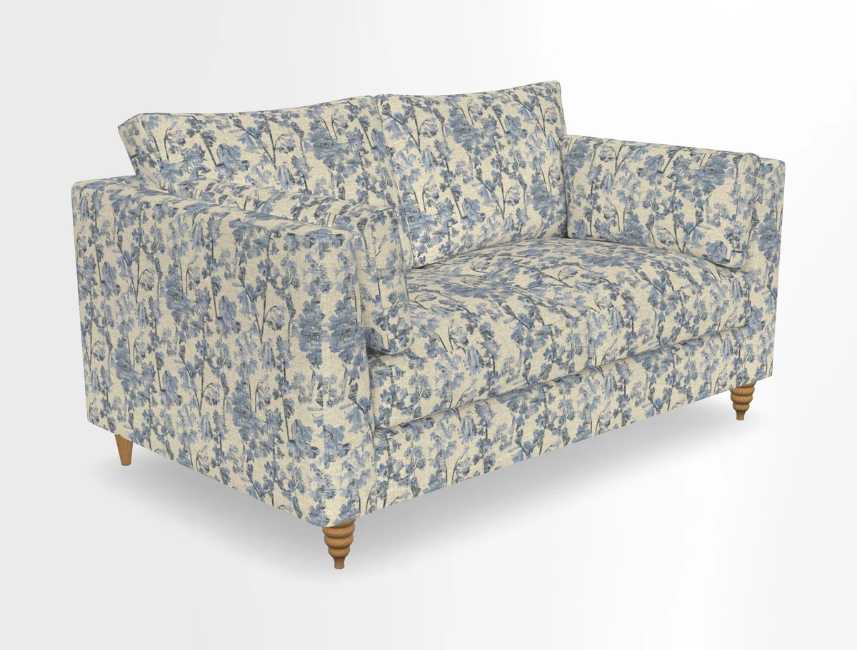 Saltdean 2 seater sofa in Covertex Lombardia Bianco