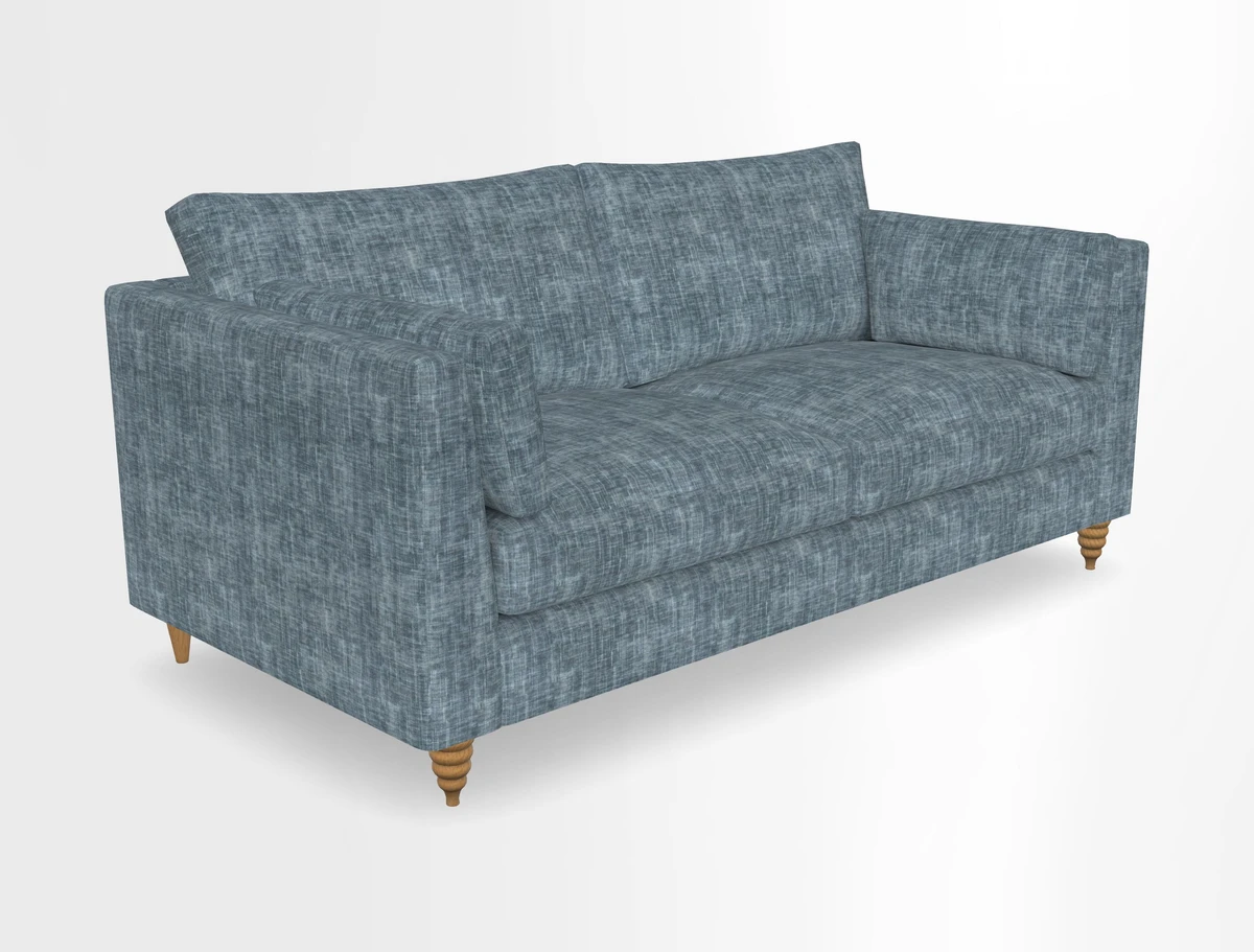 Saltdean 3 seater sofa in Covertex Lombardia Bianco