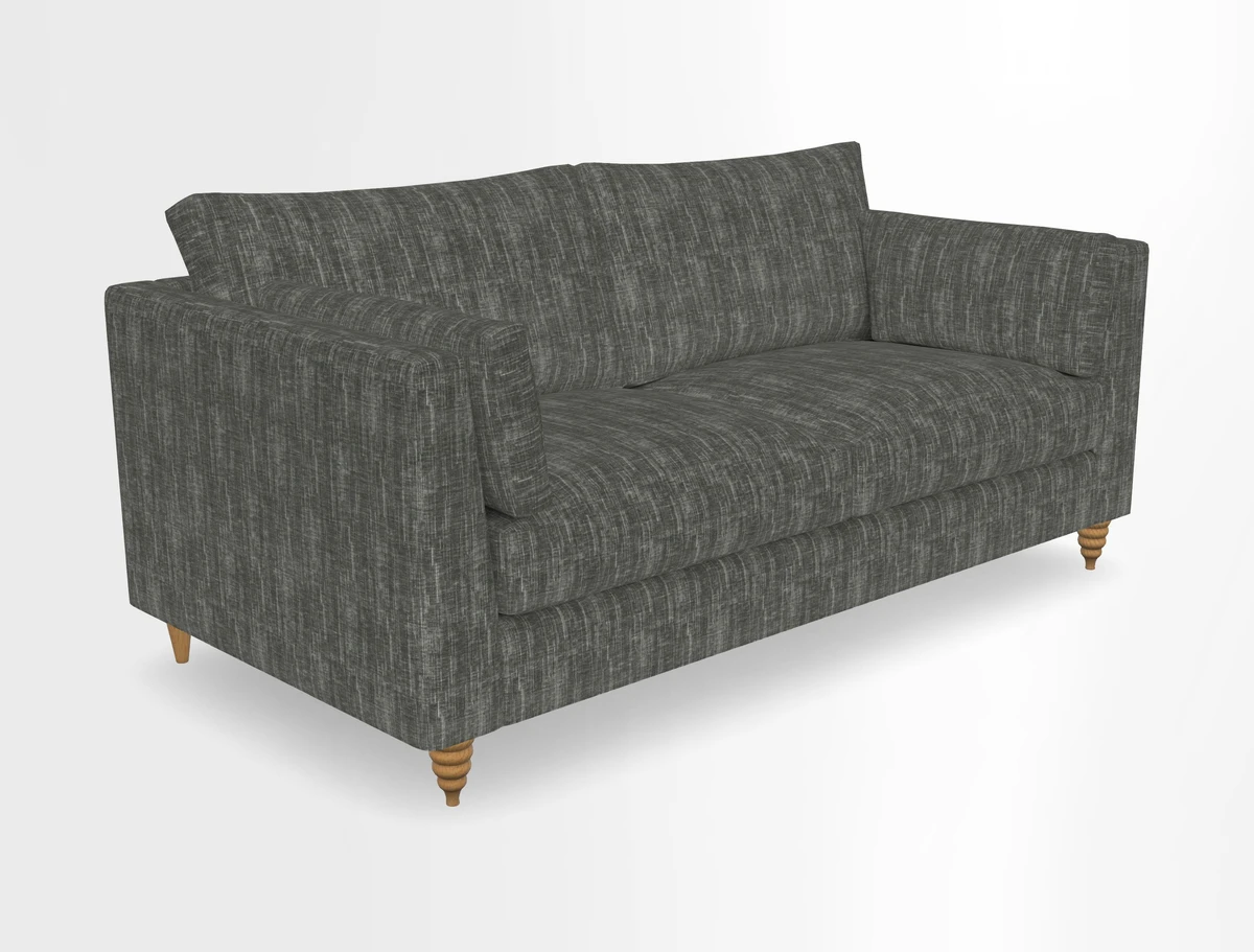 Saltdean 3 seater sofa in Covertex Lombardia Bianco