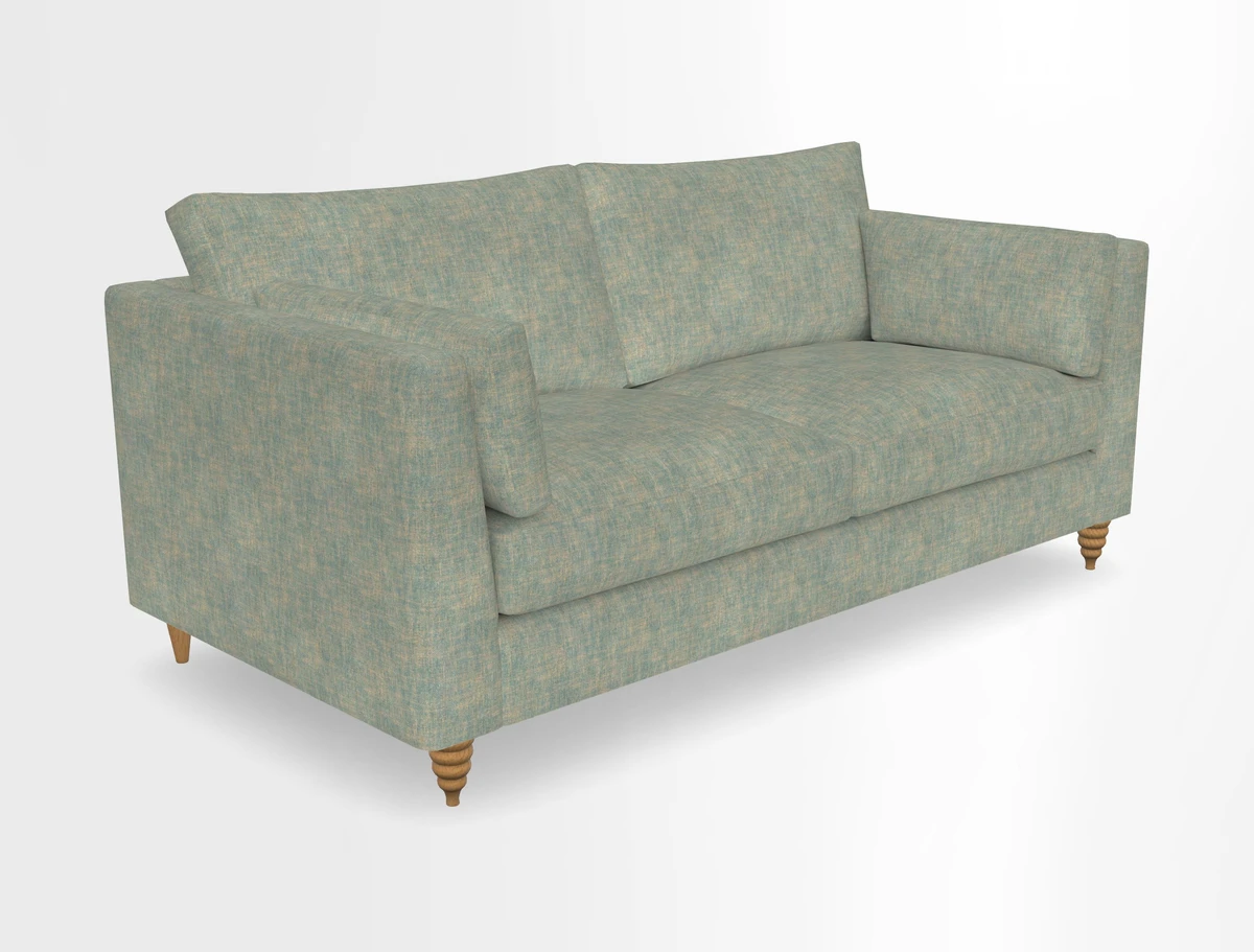 Saltdean 3 seater sofa in Covertex Lombardia Bianco
