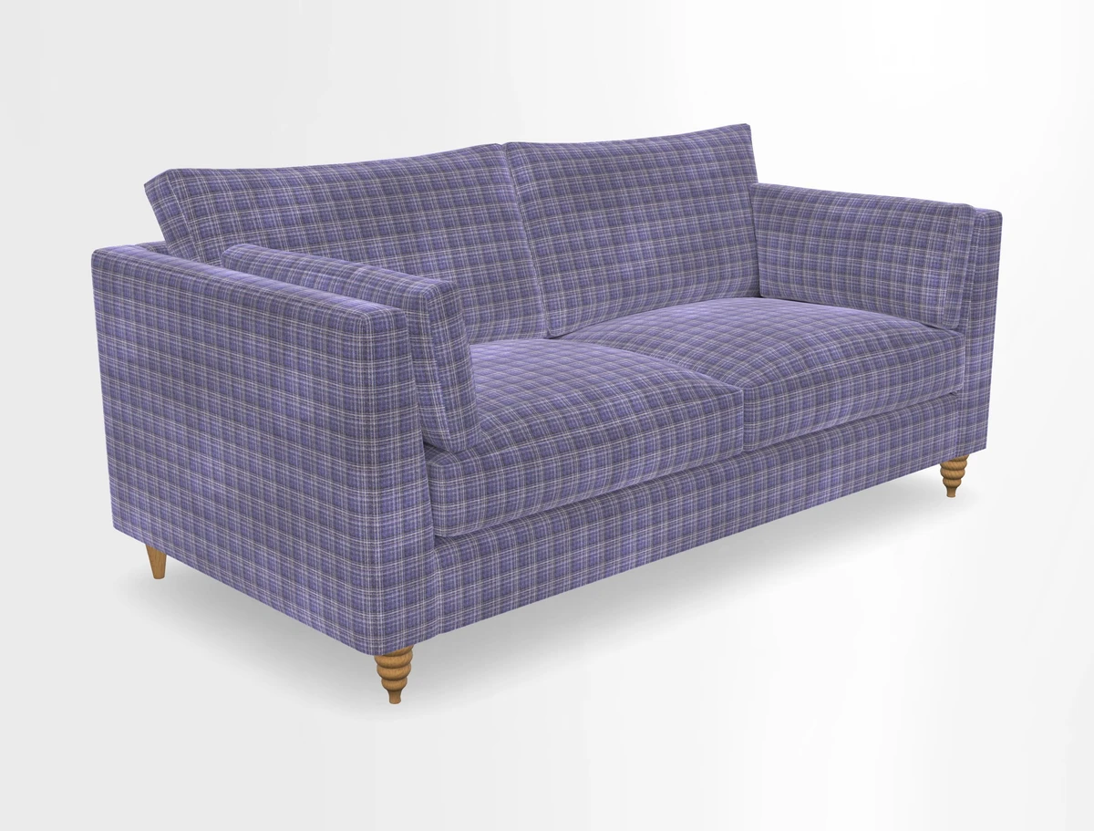 Saltdean 3 seater sofa in Covertex Lombardia Bianco