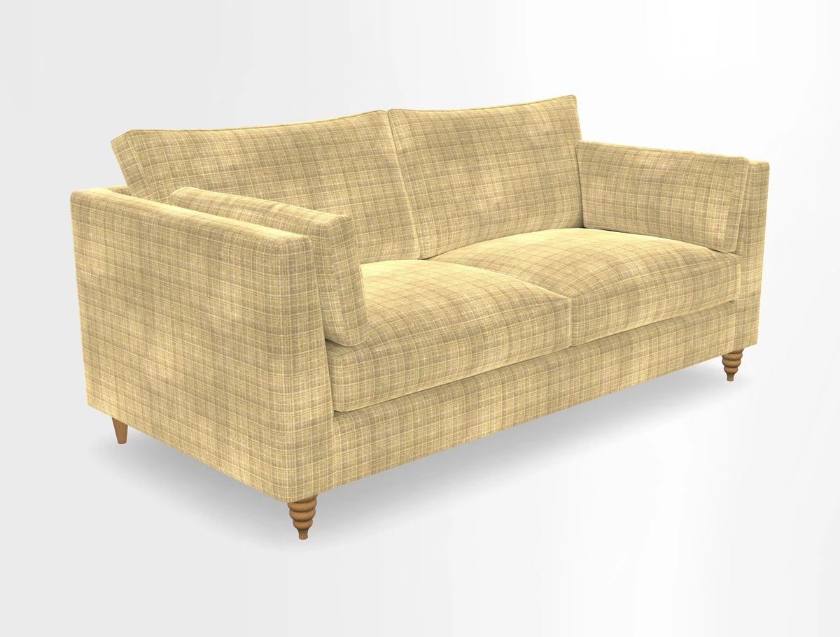 Saltdean 3 seater sofa in Covertex Lombardia Bianco