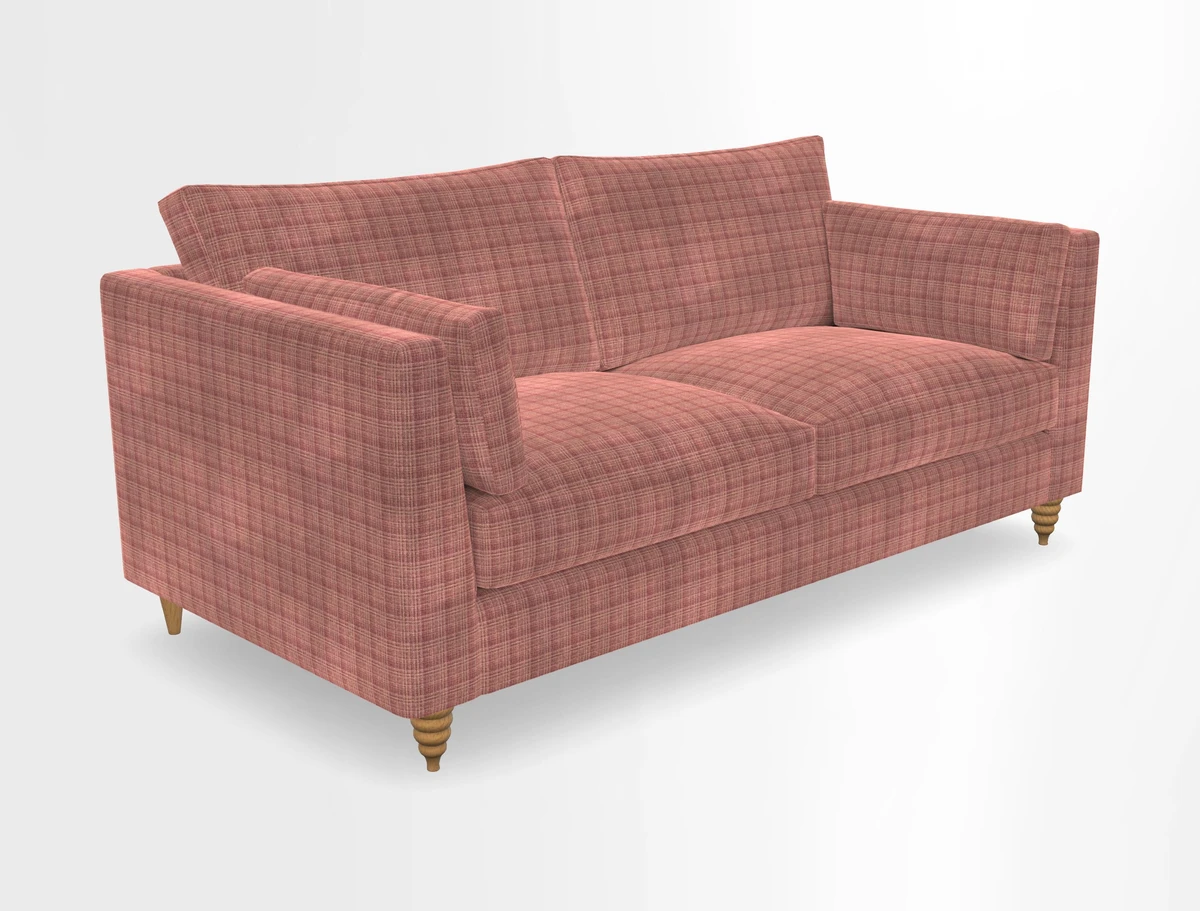 Saltdean 3 seater sofa in Covertex Lombardia Bianco