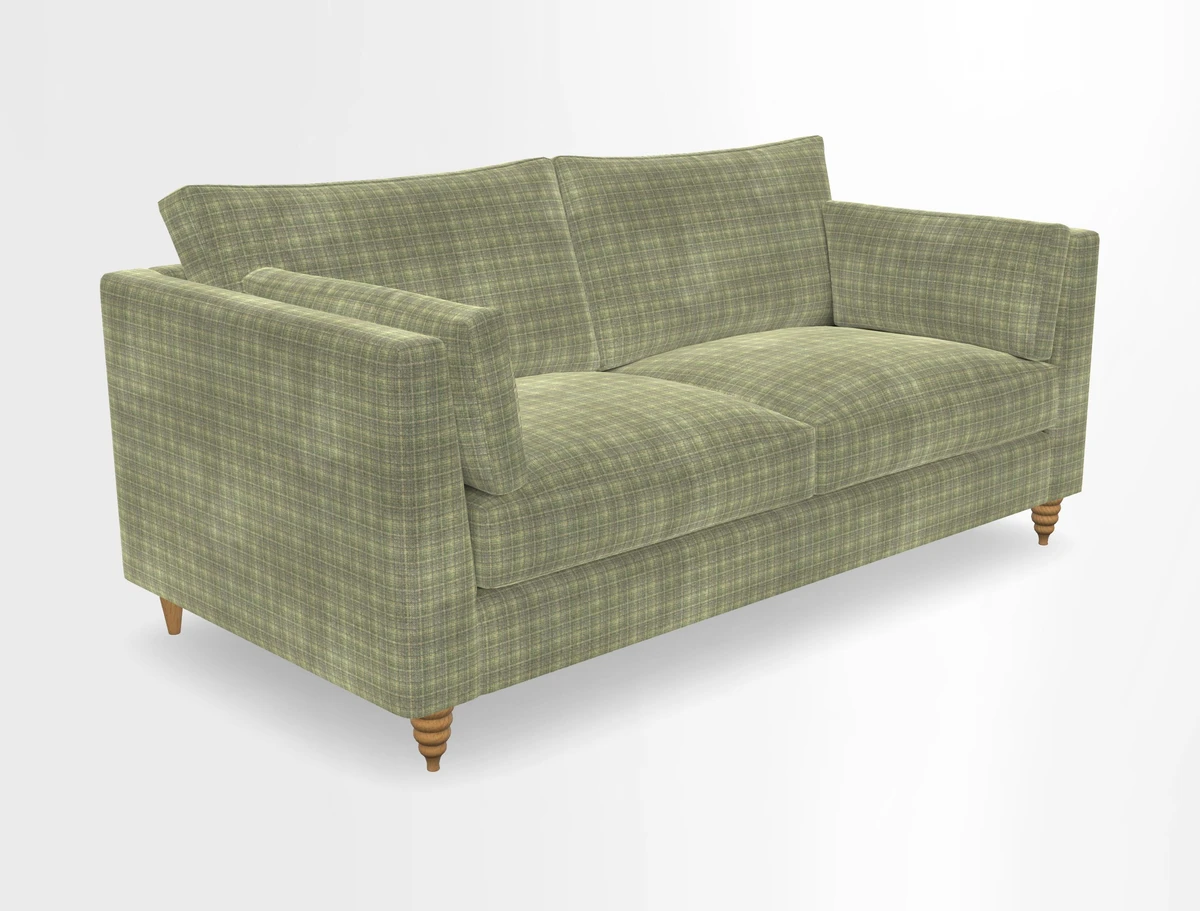Saltdean 3 seater sofa in Covertex Lombardia Bianco