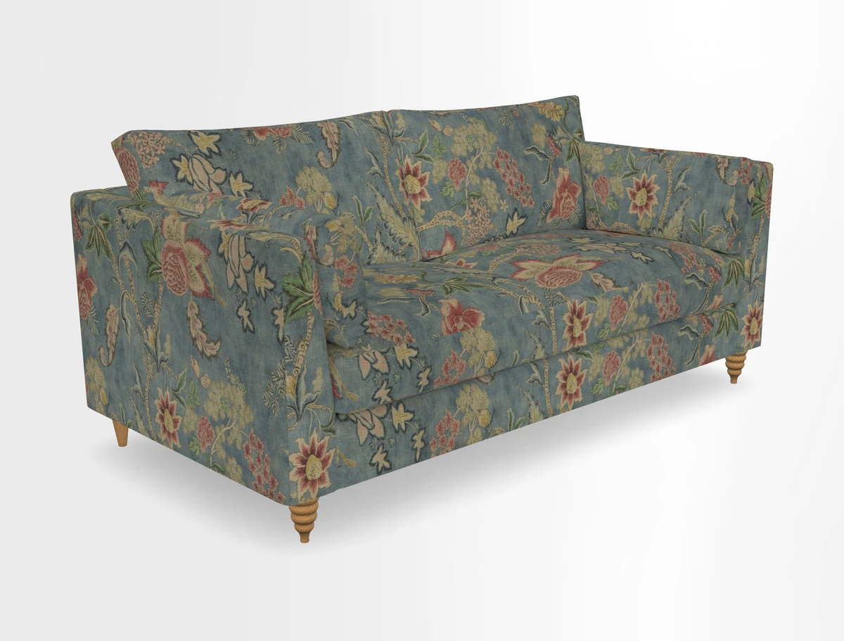 Saltdean 3 seater sofa in Covertex Lombardia Bianco