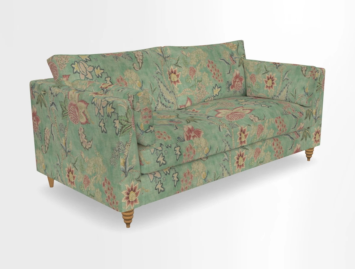 Saltdean 3 seater sofa in Covertex Lombardia Bianco