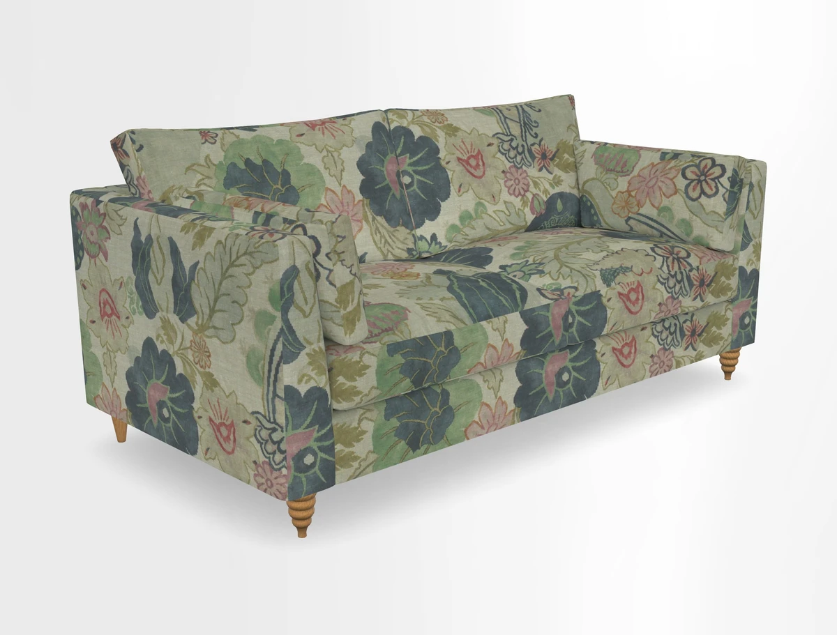 Saltdean 3 seater sofa in Covertex Lombardia Bianco