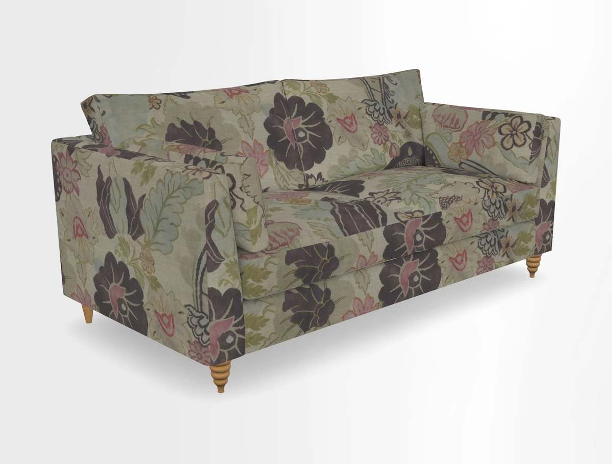 Saltdean 3 seater sofa in Covertex Lombardia Bianco