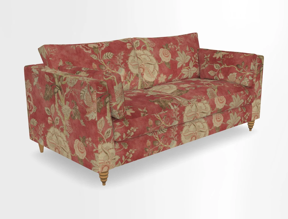 Saltdean 3 seater sofa in Covertex Lombardia Bianco