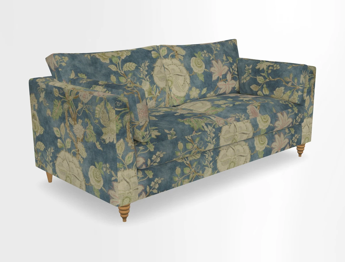 Saltdean 3 seater sofa in Covertex Lombardia Bianco
